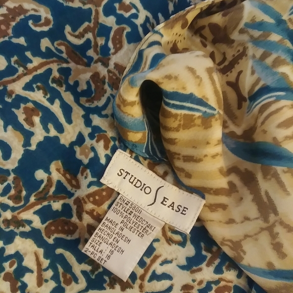 Studio Ease Reversible Maxi Dress Sz. 16 - Picture 5 of 5